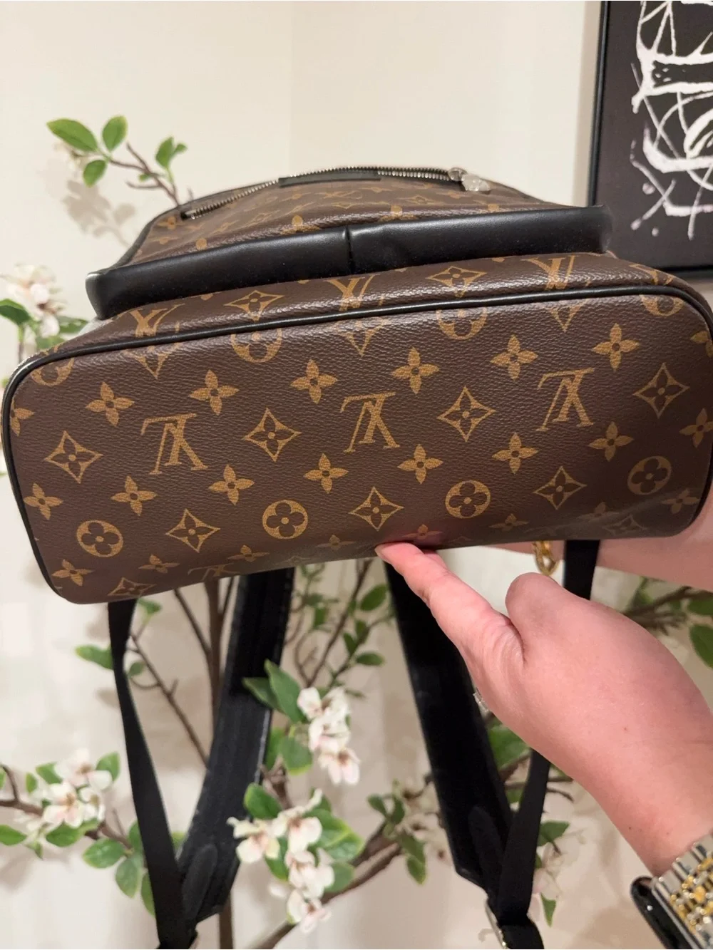 Louis Vuitton Josh Monogram Macassar Backpack 🎒🤎